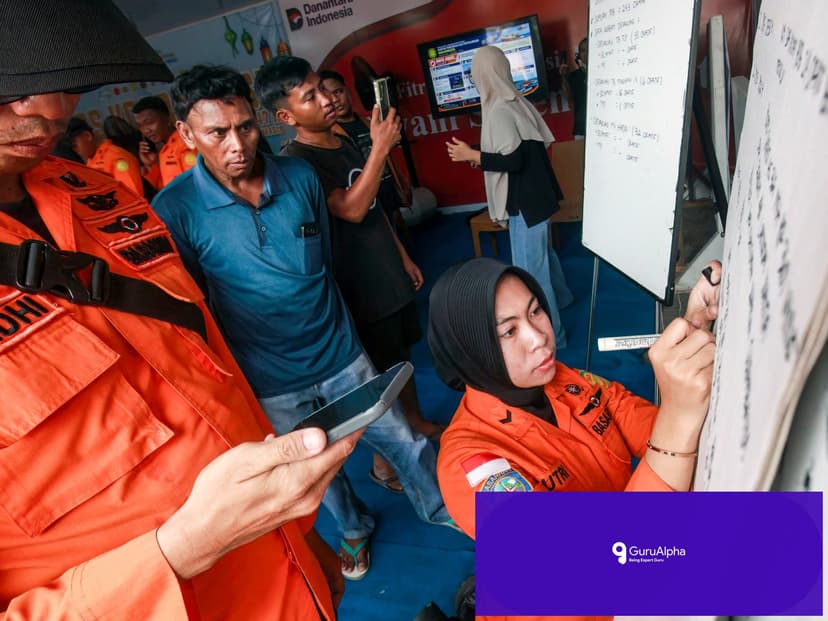 Indonesian Ferry Sinks With 243 Aboard: Search On For Over 100 Missing